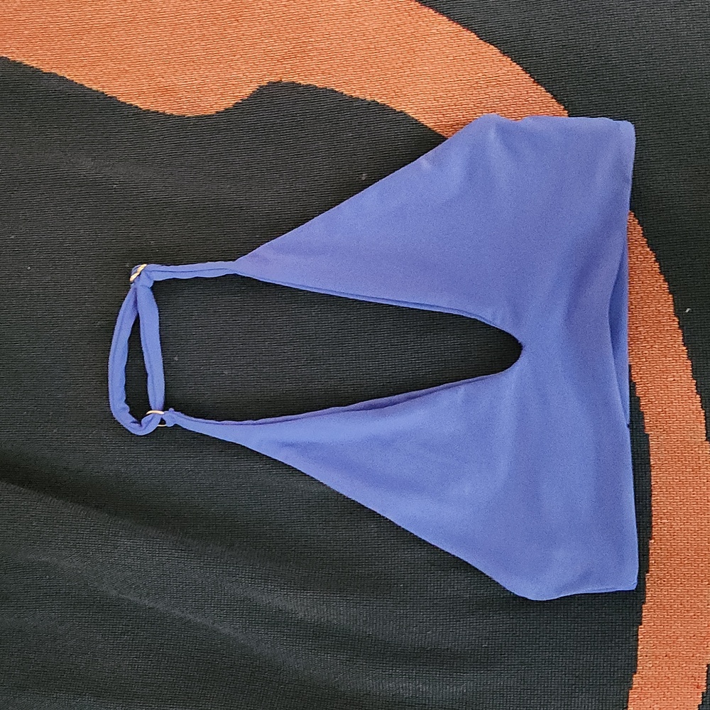 Skatie Lacey bikini top in playa color